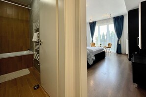1 Schlafzimmer, Bügeleisen/Bügelbrett, kostenloses WLAN, Bettwäsche
