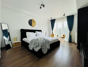 1 Schlafzimmer, Bügeleisen/Bügelbrett, kostenloses WLAN, Bettwäsche