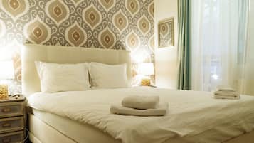2 Schlafzimmer, Bügeleisen/Bügelbrett, kostenloses WLAN, Bettwäsche