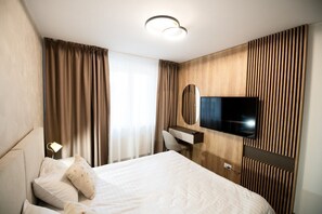 1 Schlafzimmer, Bügeleisen/Bügelbrett, kostenloses WLAN, Bettwäsche