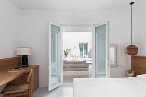 小型套房 | 1 多间卧室、高档床上用品、迷你吧、办公桌