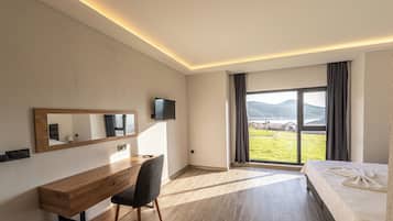 Standard-Doppelzimmer, Gartenblick | Kostenloses WLAN, Bettwäsche