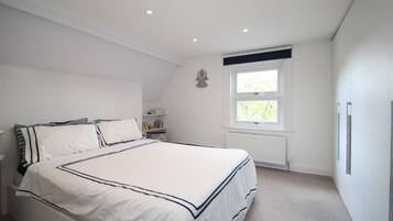 1 bedroom, blackout curtains, iron/ironing board, free WiFi