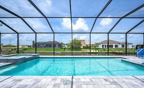 Beheizter Pool