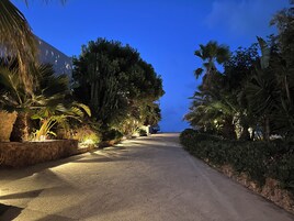 Fachada de la propiedad