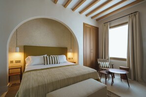 Frette Italian sheets, premium bedding, down comforters - Cortijo Boutique Siete Calas (Nijar)