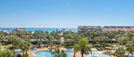 Una piscina climatizada