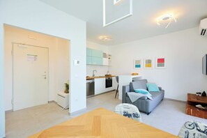 Apartment (1 Bedroom) | Living area