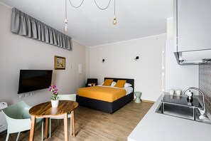 1 Schlafzimmer, Bügeleisen/Bügelbrett, kostenloses WLAN, Bettwäsche