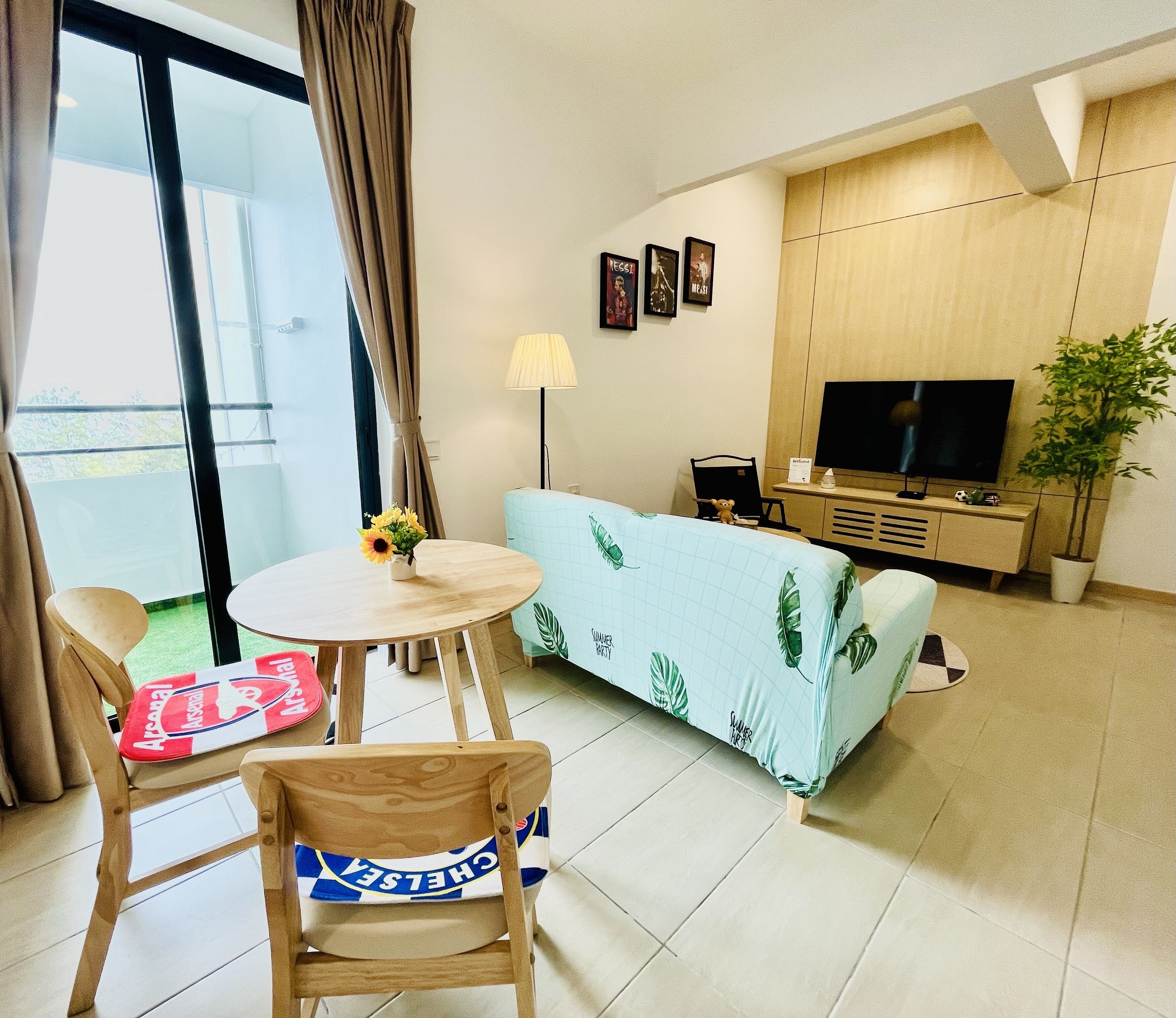 Apartment, 1 Bedroom, Balcony, Ocean View | Ruang tamu