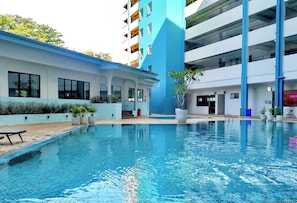 Apartment, 1 Bedroom, Balcony, Ocean View | Pool | Outdoor pool - Stunning Seaview Cosy Studio Apartment In Melaka (Malacca City)
