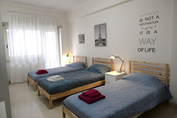 1 slaapkamer, geluiddichte muren