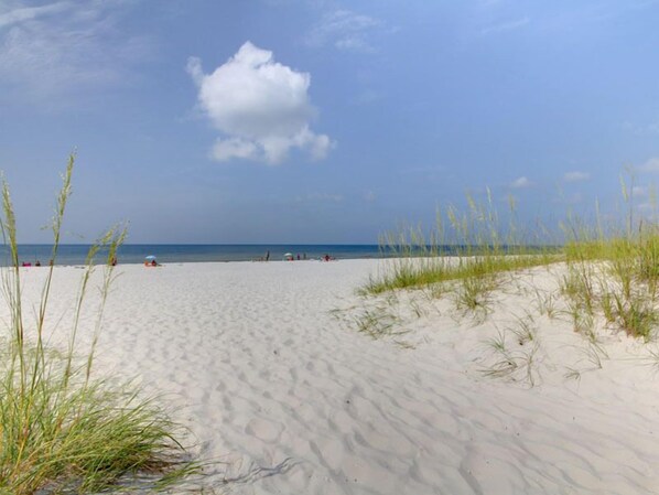 Beach nearby