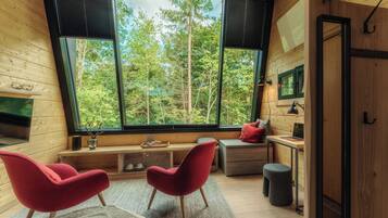 Cottage | Area keluarga | Televisi 60-cm dengan saluran TV kabel