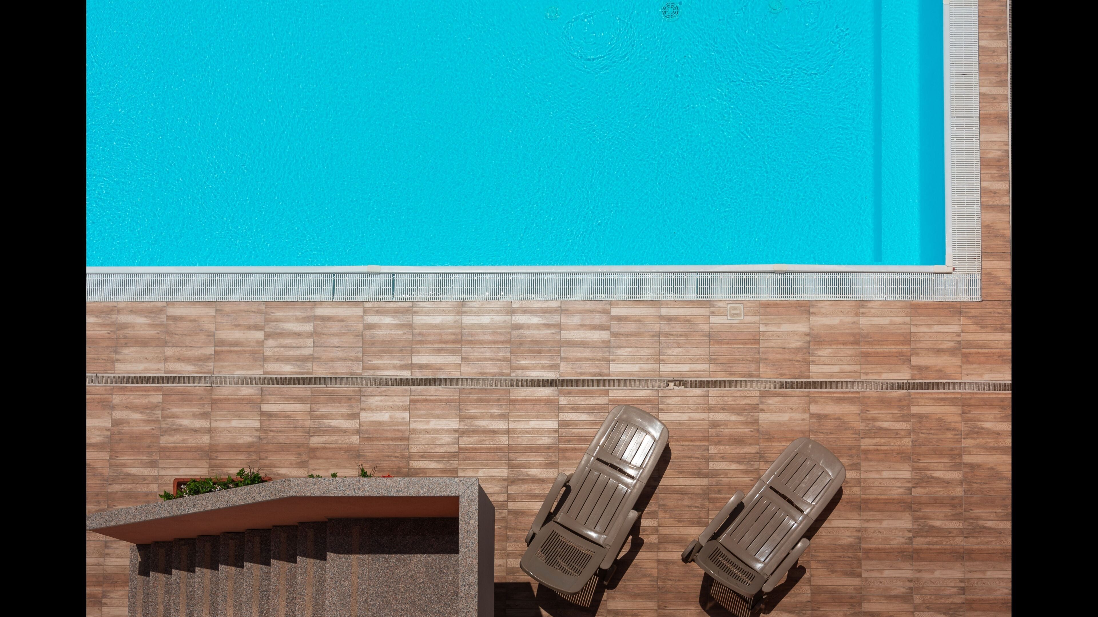 Departamento, balcón | Alberca