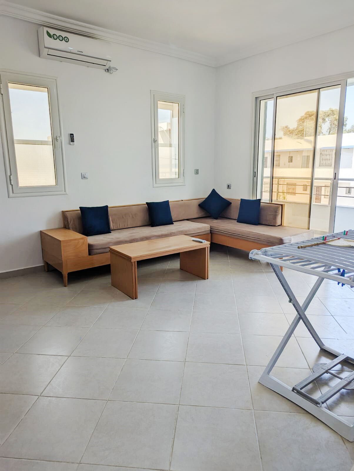 Apartment, 2 Schlafzimmer, Balkon, Gartenblick | Wohnbereich
