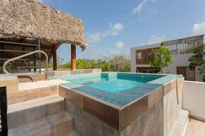 Apartment, 1 Bedroom, Smoking, Balcony | Pool | Outdoor pool - 1 Br Great Location Spacious Rooftop Pool (Tulum)