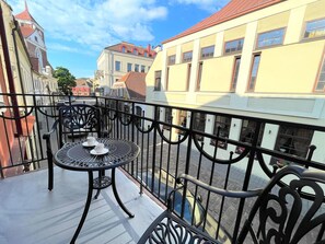 Apartment, 2 Bedrooms, Balcony, City View | Balcony - Picturesque Old Town Apartment With Balcony (Kaunas)
