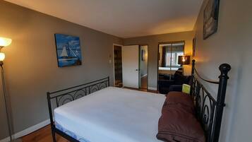 2 多间卧室、熨斗/熨衣板、WiFi、床单