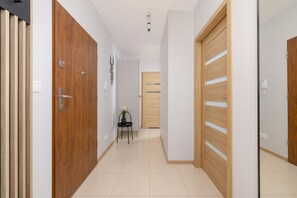 Departamento, 1 habitación, balcón | Área de sala de estar
