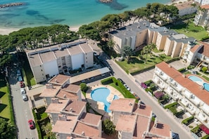 Exterior - Can Costelles - Ático en Primera Línea con Vistas al Mar, Piscina y Parking (Cambrils)