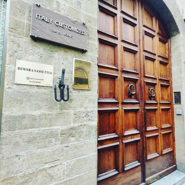 Façade de l’hébergement