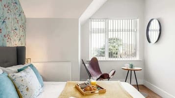 1 bedroom, iron/ironing board, travel crib, WiFi