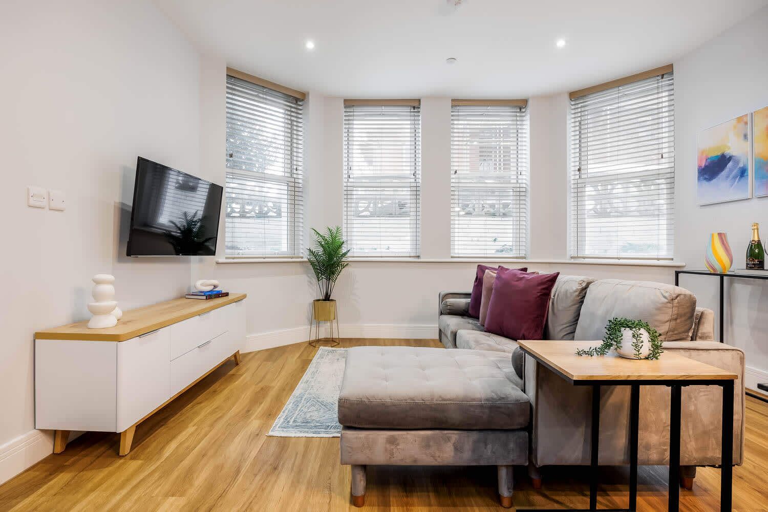 TV, video games, foosball, offices