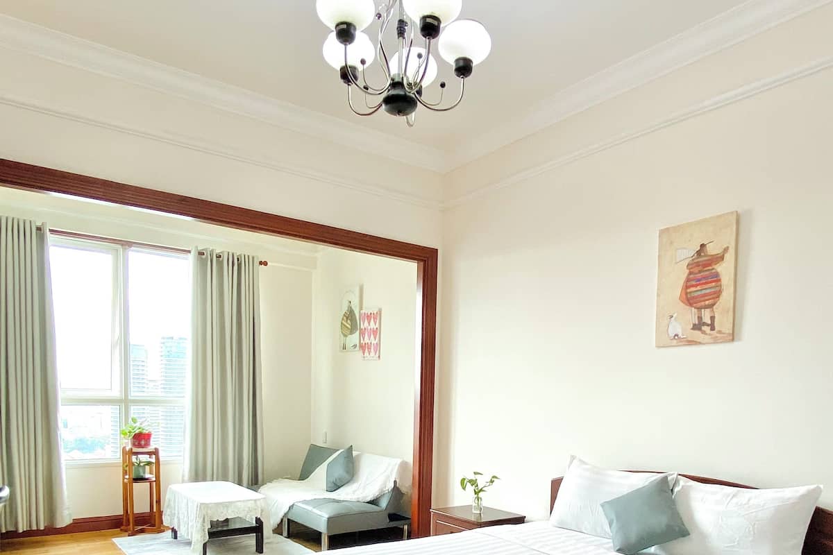 Executive Double Room, Pool Access, City View | 1 bedroom, premium bedding, individually furnished, laptop workspace