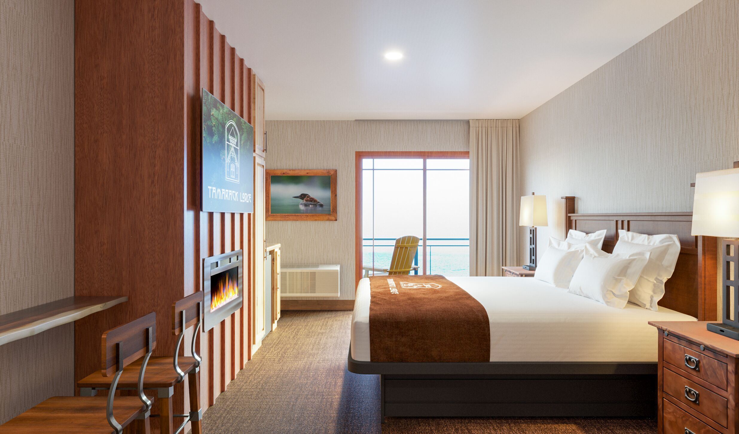 Insonorización, wifi gratis y ropa de cama 