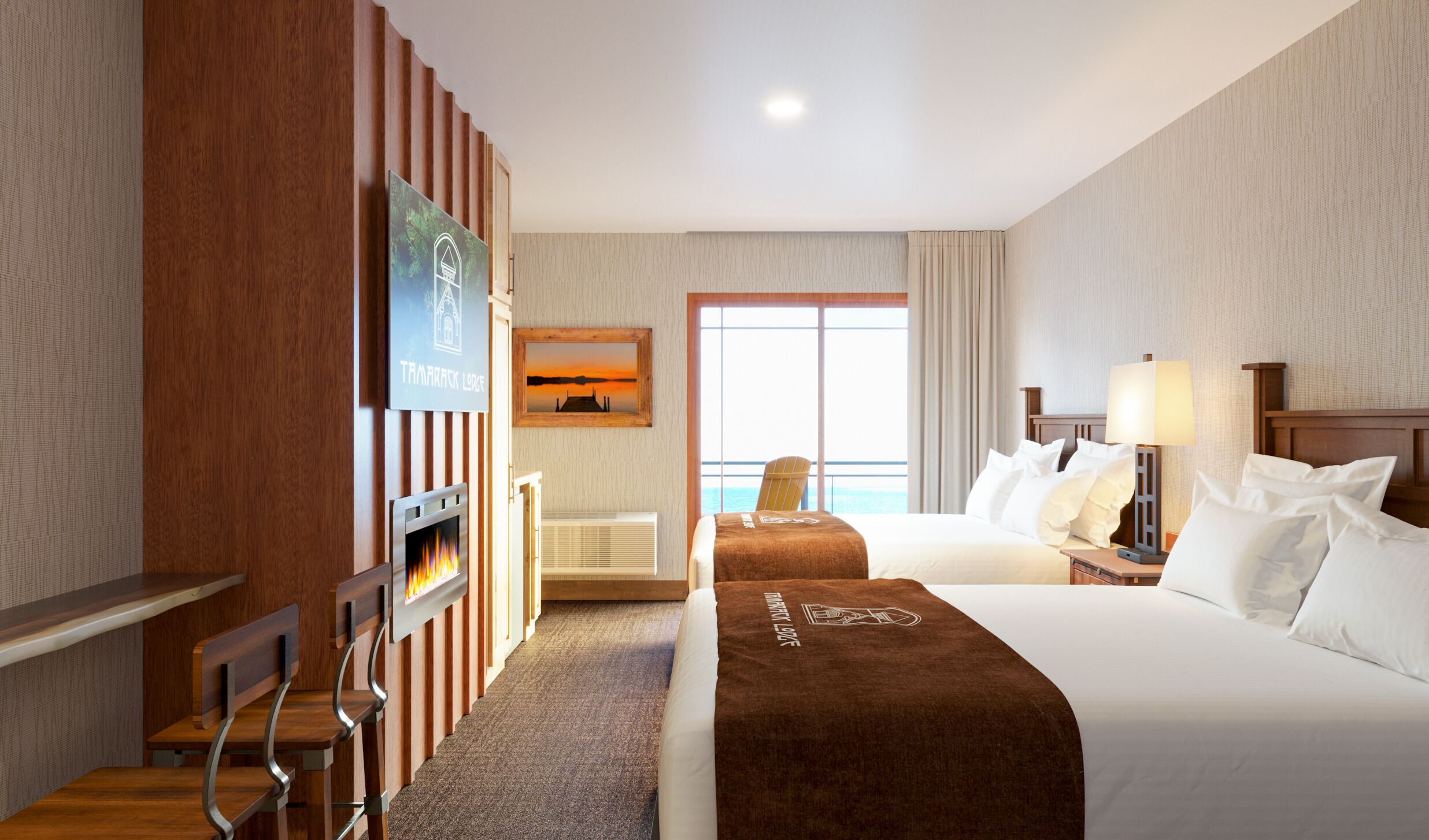 Insonorización, wifi gratis y ropa de cama 