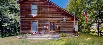 The Three Cornered Pond Retreat | House in Augusta with kayaks & dock access