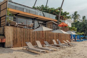 Façana frontal de l'allotjament