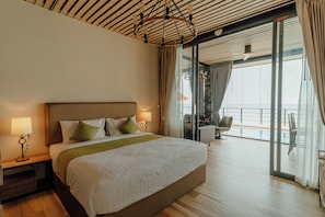 Panoramic Villa, 2 Bedrooms, Beachside | 2 bedrooms, in-room safe, soundproofing, iron/ironing board - Sea&Sky luxury absolute beachfront villa (Koh Samui)