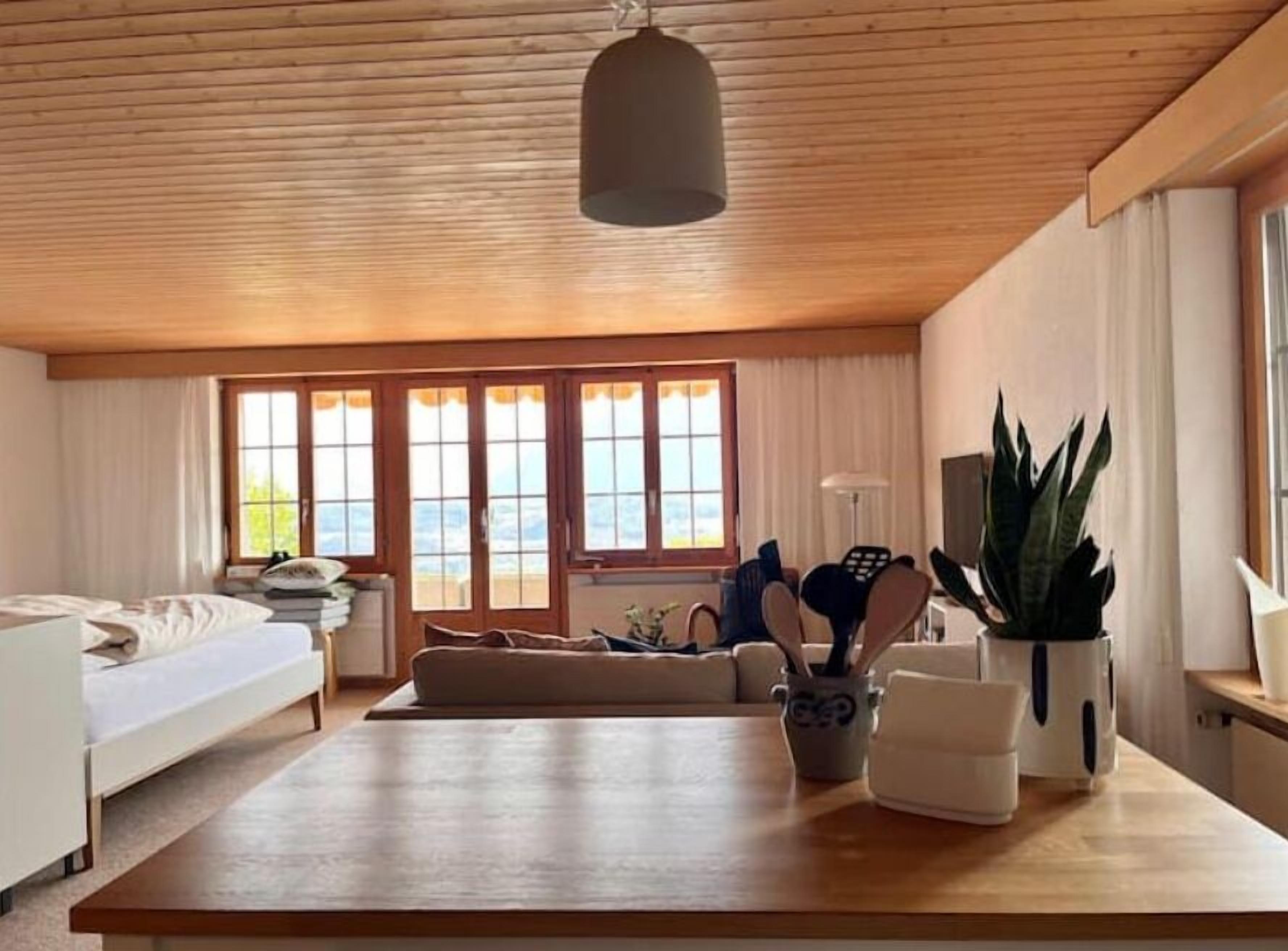 Terrace With View  Cozy Retreat  Free Parking - Sigriswil