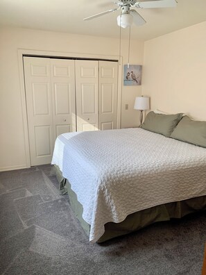 3 bedrooms, in-room safe, iron/ironing board, free WiFi