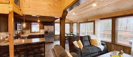 Smart TV, DVD player, books