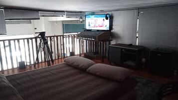 1 chambre, fer et planche Ă repasser, Wi-Fi, draps fournis