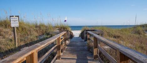 Ubicación a pie de playa