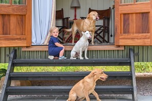 Overnattingsstedets uteområder