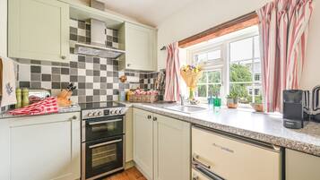 Oven, dishwasher, coffee/tea maker