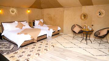 Royal Tent, 2 Bedrooms, Valley View, Mountainside | 2 bedrooms, desk, soundproofing, free WiFi