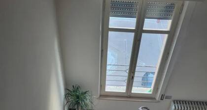 Chic beach apartment.