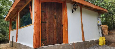 Fassade der Unterkunft