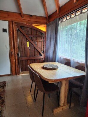 Cabaña | Área de sala de estar