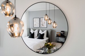 2 bedrooms, desk, free WiFi, bed sheets - Design oasis for 3 with a view of Wismar harbor (Wismar)