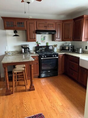 Dining tables - Apt # 2 Charming Historic Private 1 Bedroom.
 (Henrietta)