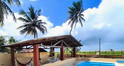 House by the sea, with swimming pool