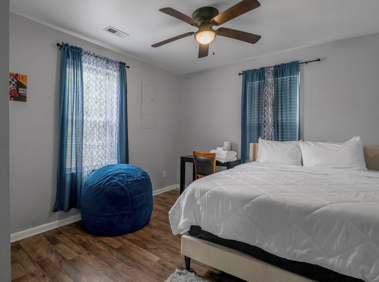 2 bedrooms, WiFi, bed sheets