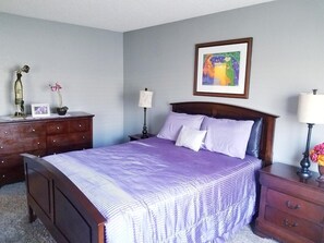 2 habitaciones, tabla de planchar con plancha, wifi y ropa de cama